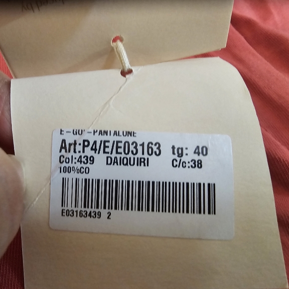 E_GO' By Sonia de Nisco Pants Size 40/4 US NWT - Picture 10 of 12